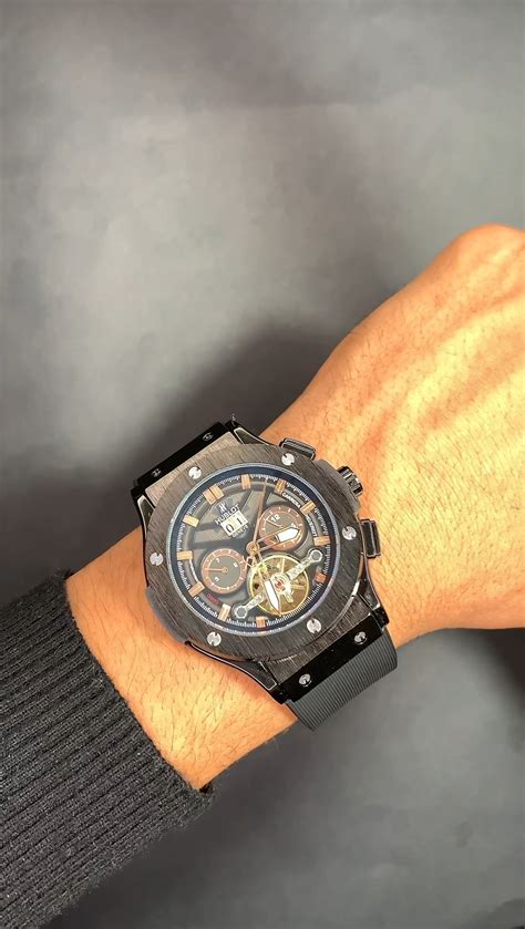 montre hublot mecanique